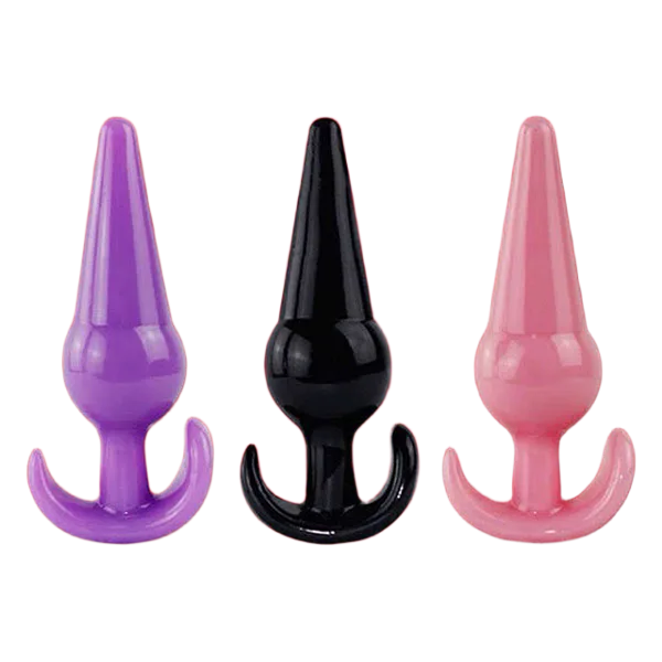 Large Silicon Anchor-Shaped Anal Plug Soft & Safe