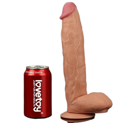 Large Wall Mounted Silicone Dildo Female Masturbation Aid