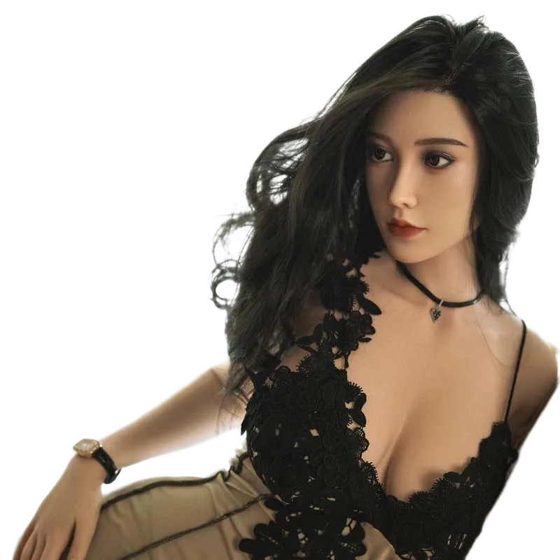 Le Le 1.6m Full Body Silicone Hair Implant Asian Style Sexy Doll