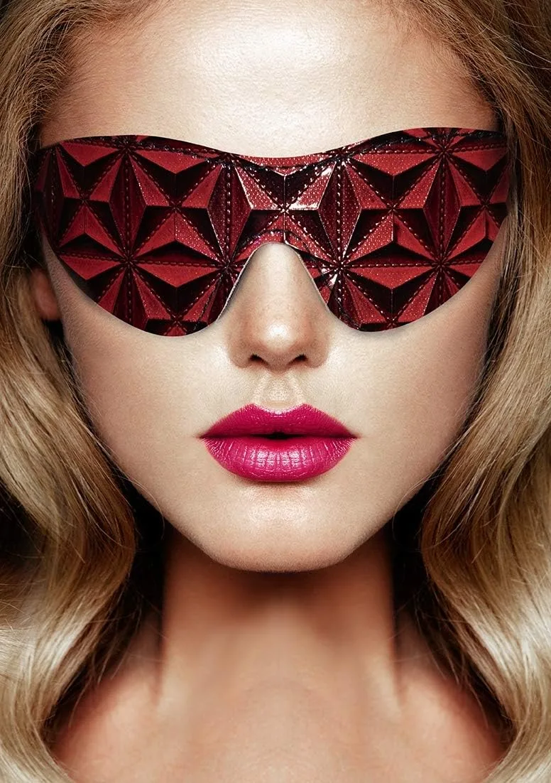 Leather Blindfold Sensual Bedroom BDSM Accessories