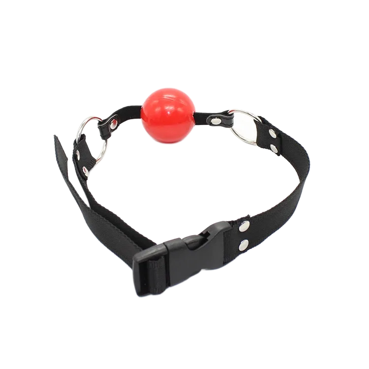 Leather Jaw Lock BDSM Restraint Adjustable Durable Toy