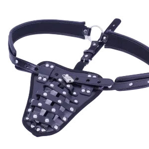 LeatherCockHarness6MonthsWarrantyBondage