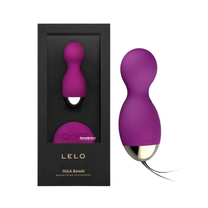 Lelo Hula Beads Remote Vibrator – Rotating, Eco-Friendly Silicone