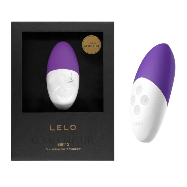 Lelo Siri 2 Sound Sensor Clitoral Massager Luxury Vibrator