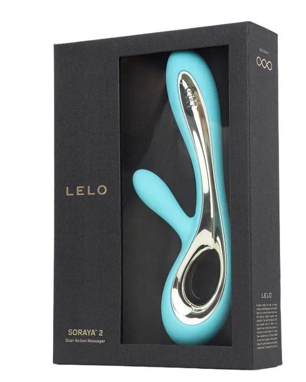 Lelo Soraya 2 Aqua Luxury Waterproof Dual Stimulator Vibrator