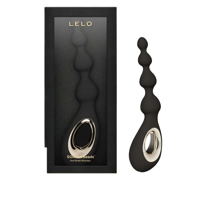 Lelo Soraya Beads Swedish Luxury Anal Vibrator Silicone Beaded Design