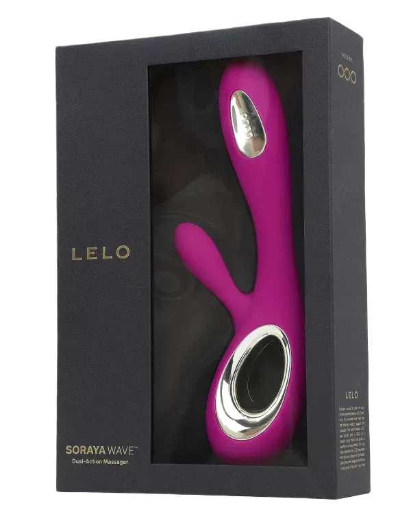 Lelo Soraya Wave Rabbit Vibrator 8 Powerful Modes Sweden