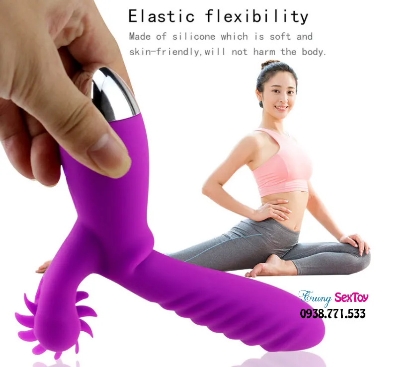 360° Spinning Multi-Functional Silicone Dildo for Women — photo 4