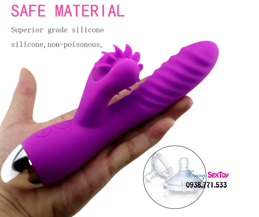 360° Spinning Multi-Functional Silicone Dildo for Women — photo 5