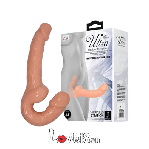 Lesbian Double-Ended Strapless Dildo Baile for Couples
