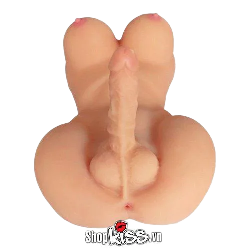 Lesbian LadyMan Half-Body Sex Doll