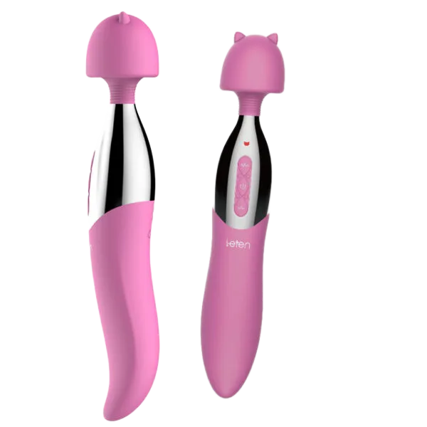 Leten 2-in-1 Massage Toy Vibrator and Licker Silicone Safe