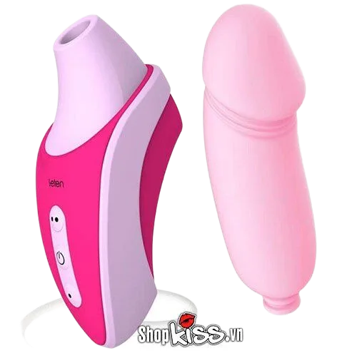 Leten 3-Head Sucking Vibrator Nipple G-Spot Stimulator