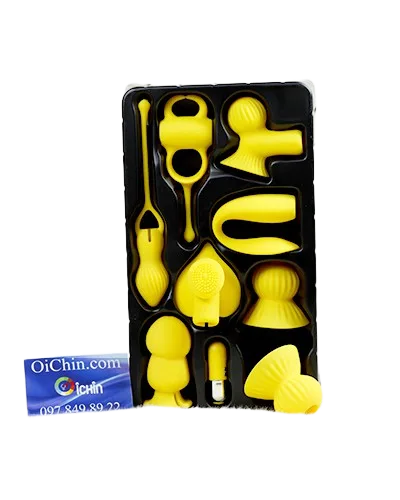 LETEN 7-Piece Sextoy Combo Massage Set Variety Pack