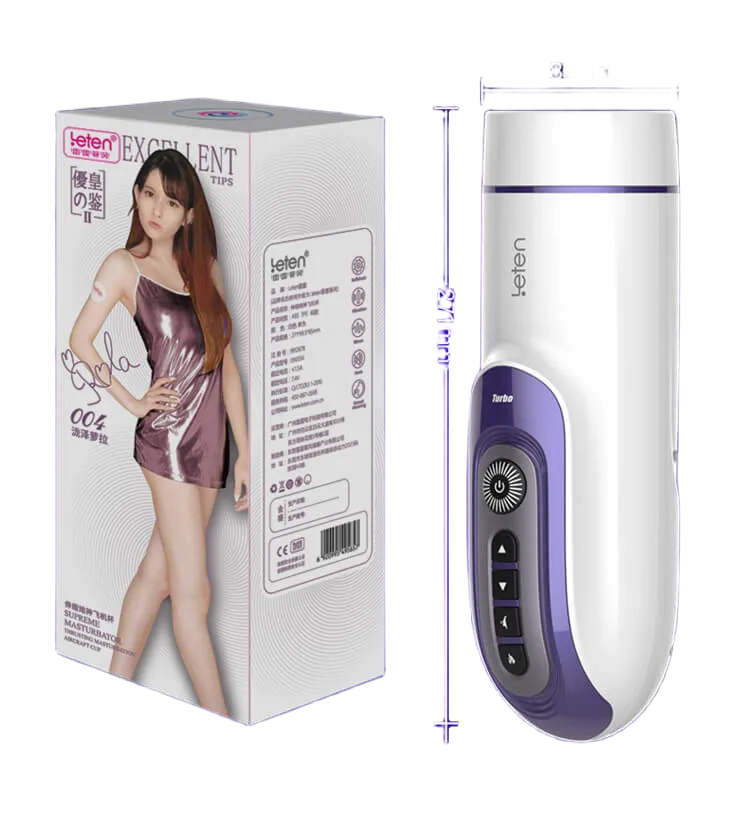 Leten AD33N Heated Voice Automatic Thrusting Masturbator