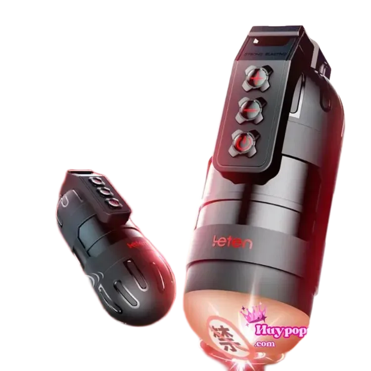 Leten App-Controlled Masturbation Cup Super Strong Vibration