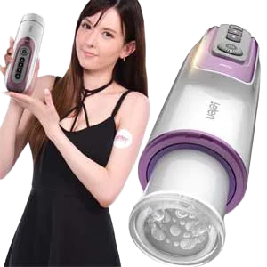 Leten Auto Masturbator Sound Heat Vibration Pleasure Toy