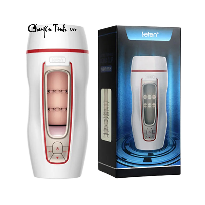 Leten Automatic Sucking Male Masturbator Realistic Pleasure Device