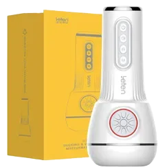 Leten Automatic Vibrating Sucking Masturbator 10 Modes
