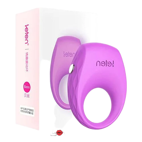 Leten Bess Anti-Ejaculation Vibrating Penis Ring Long-Lasting