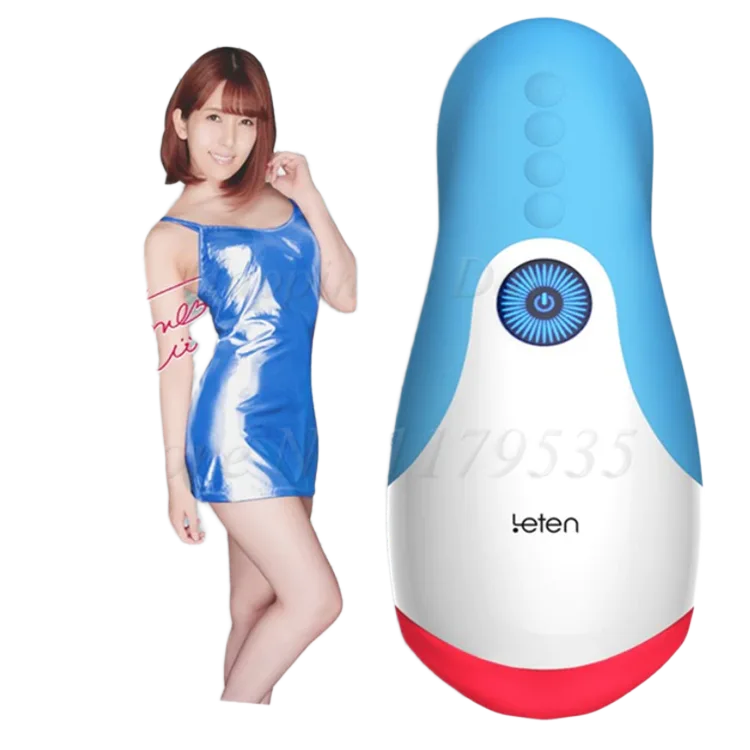Leten Blowjob AD33P Heated Silicone Oral Masturbator