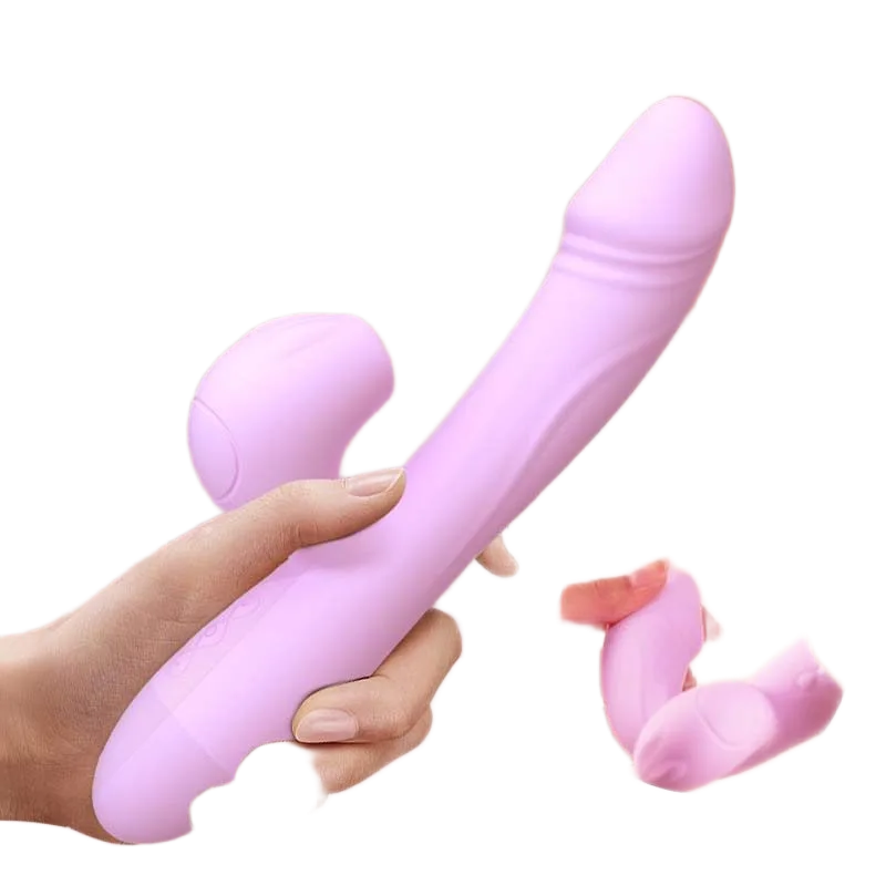 Leten Bunny Kanda Suction Heat Vibration Realistic Dildo