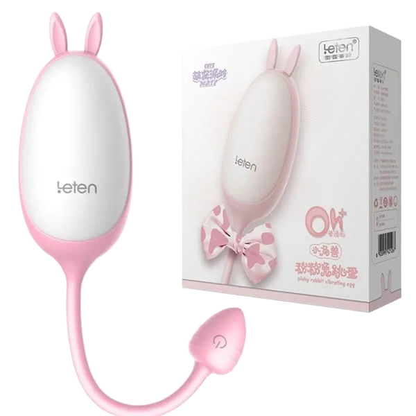Leten Cute Female Silicone Vibrator Soft G-Spot Stimulator