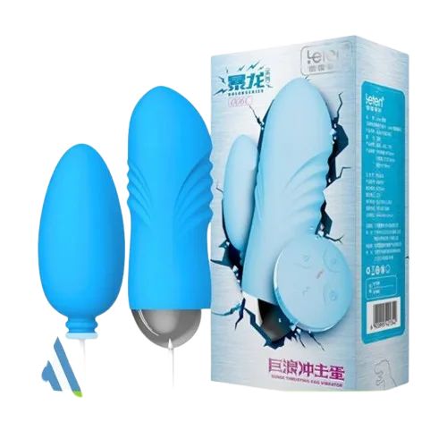 Leten Dual-Head Vibrating Love Egg Suction Stimulation Toy
