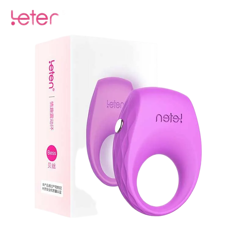 Leten Ellen Premium Delay Ring Waterproof Vibrator for Men