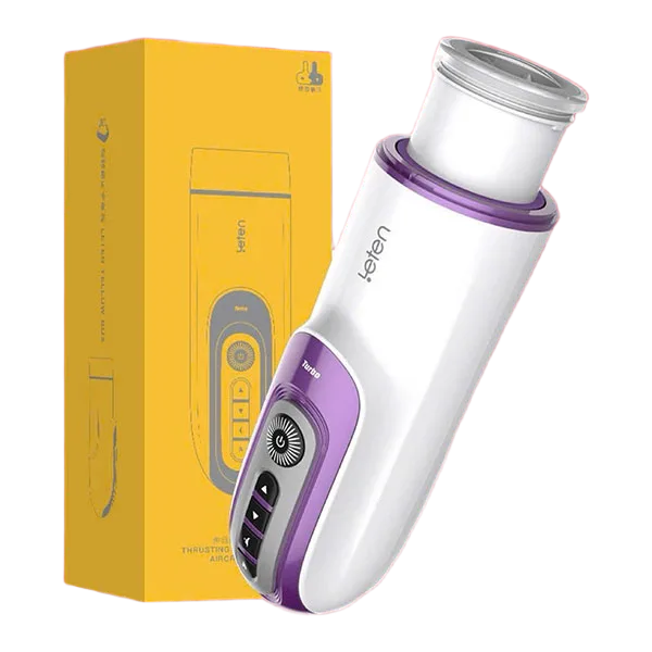 Leten Excellent Auto Sucking Soft Silicone Male Masturbator