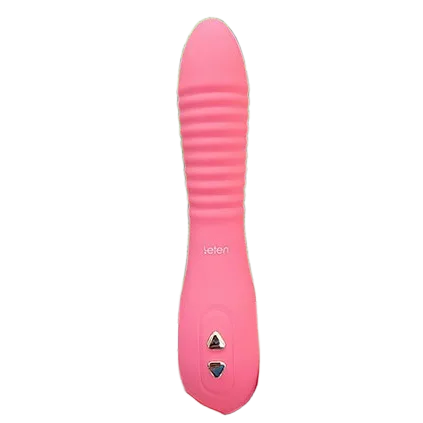 Leten Fairy Soft Warm Vibrating Thrusting Dildo