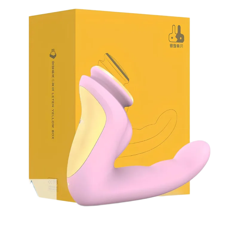 Leten Finger Vibrator Heated G-Spot and Anal Massager