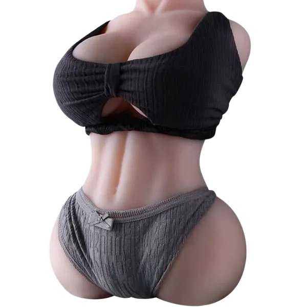 Leten Half-Body Silicon Love Doll Sensor Vibration Sound Feel