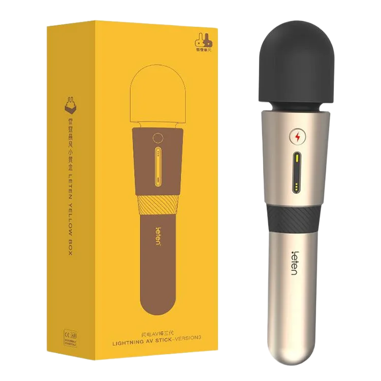 Leten Heated Premium Vibrator Full Body Massage 26.2cm