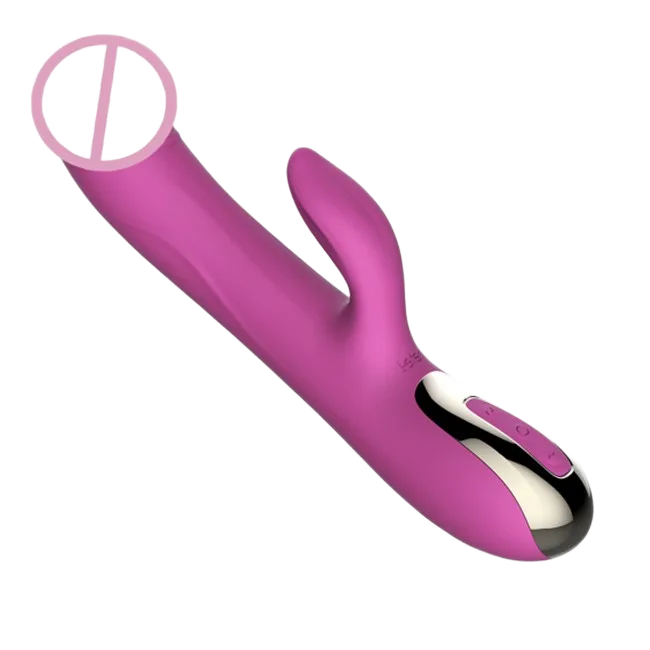 Leten High-End Vibrating Realistic Dildo Soft Pink