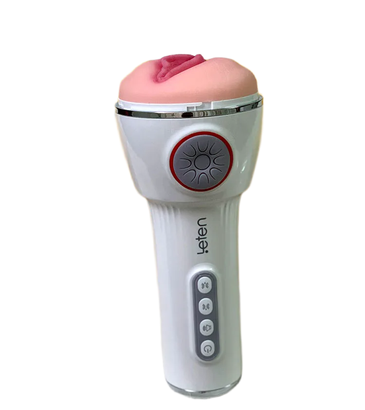 Leten Intelligent Raving Transparent Male Masturbation Cup