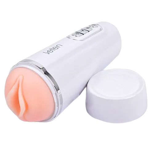 Leten Intelligent Rubbing Moaning Vibrating Male Masturbation Cup