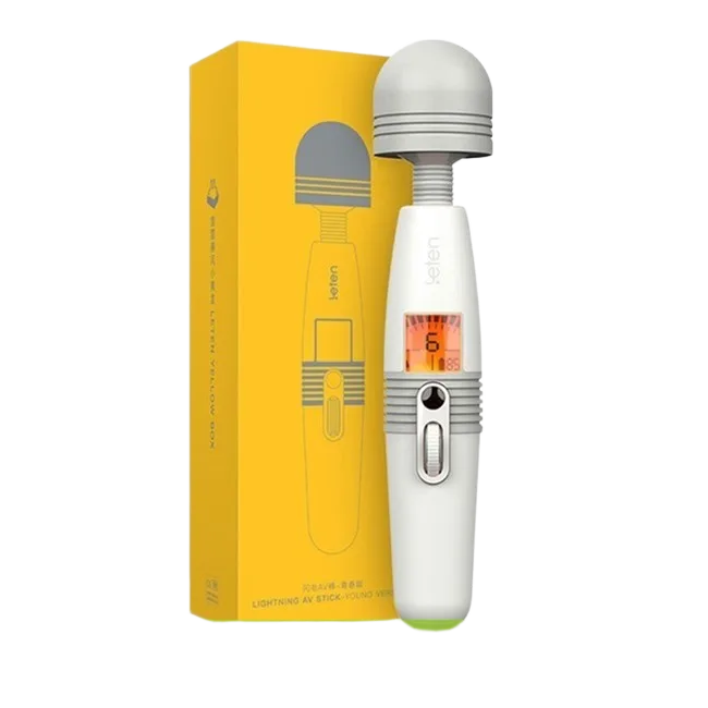 Leten Lightning AV Heated G-Spot Massager with LCD Screen Control