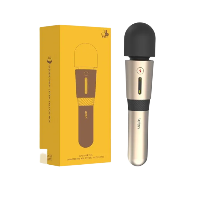 Leten Lightning V3 Heated Strong Clitoral Vibrator 10 Modes