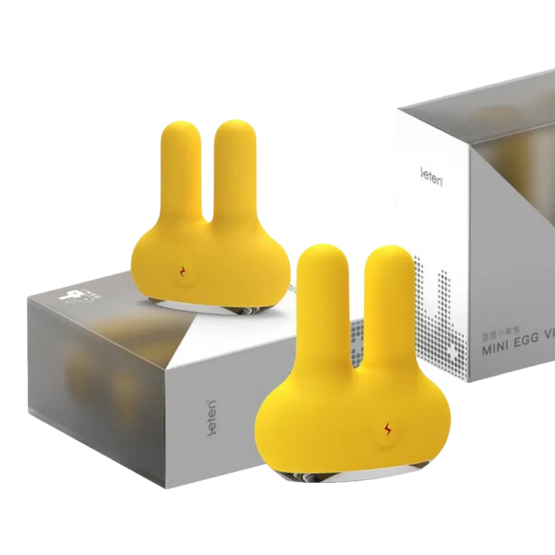 Leten Mini Egg Vibrator Cute Portable Pleasure Toy