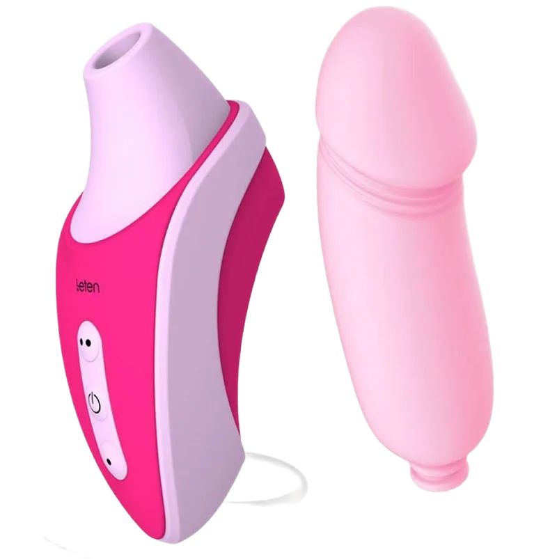 Leten Mini Sucking & Vibrating Pleasure Device