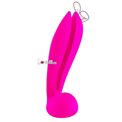Leten Rabbit Ear G-Spot Massager Soft Silicone Rechargeable