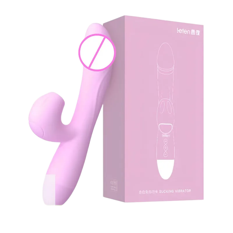 Leten Rabbit Vibrator Dual Function Heating Suction