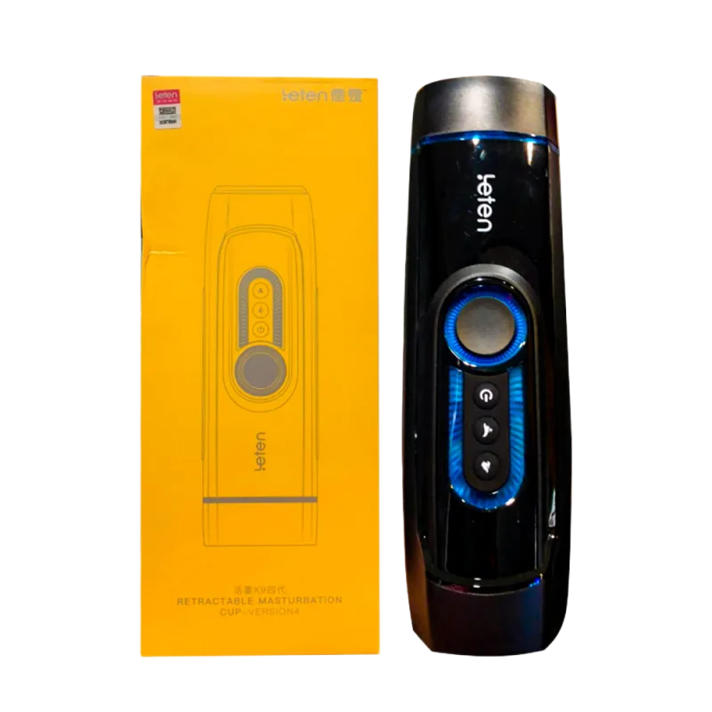 Leten Retractable Automatic Silicone Realistic Masturbator