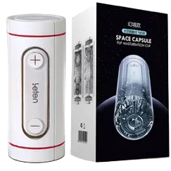 Leten Space Capsule Dual-Ended Male Masturbator