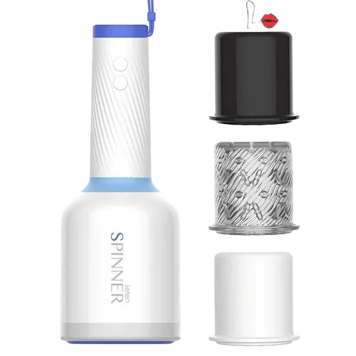Leten Spinner Automatic Male Masturbation Cup Realistic Silicone