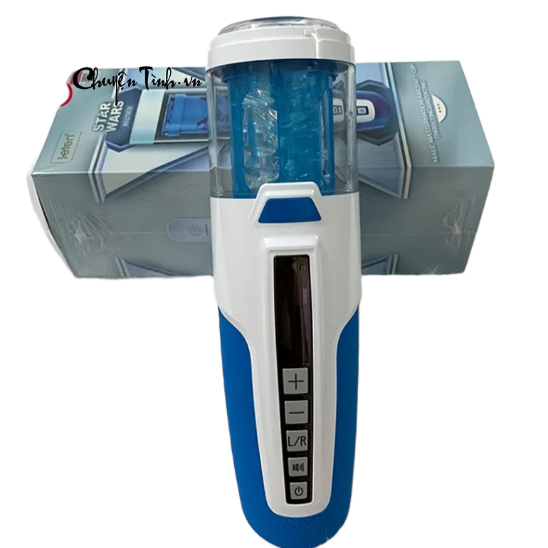 Leten Star Wars Auto Masturbator Sound Vibration Male Toy