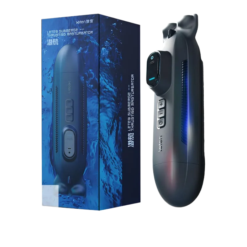 Leten Submerge Auto Thrusting Sound Vaginal Toy