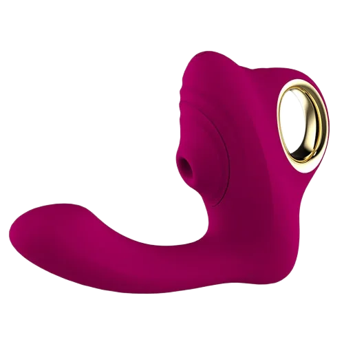 Leten Sucking G-Spot Vibrator Massager 7 Modes Pink