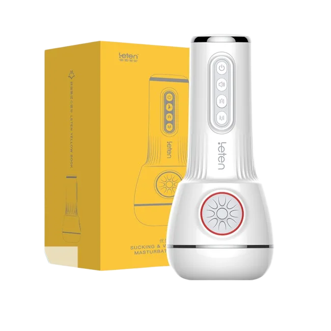 Leten Sucking V4 Realistic Vibrating Masturbator Toy